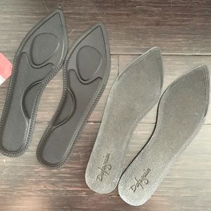 NWT two pairs of Shoes/Heels Insoles - size 35-37